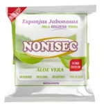 Nonisec esponjas jabonosas aloe vera por 10 unidades