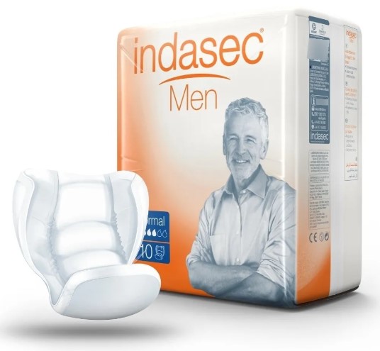 Aposito para hombres de Incontinencia de 10 unidades indasec adultos