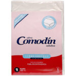 Cubrecolchón Comodín 1 Plaza Incontinencia Lavable liso blanco