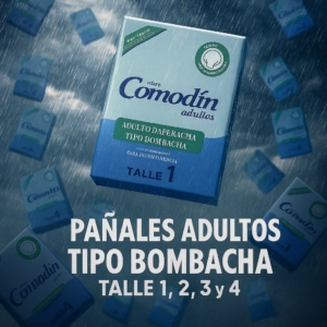 pañales adultos bombacha comodin