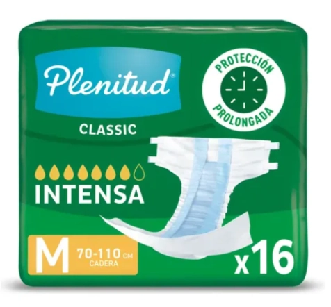 Pañales Plenitud Classic Talle M